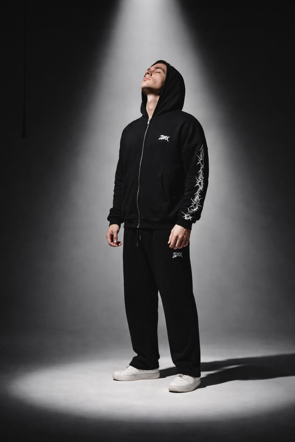 Full Set Side Wire Zip_Up Hoodie